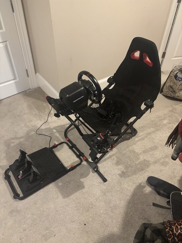 Portable and foldable racing - and,