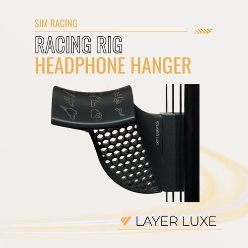 Sim racing headphone - headphone, hanger