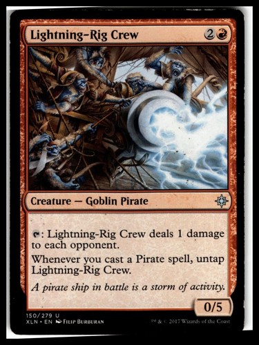 Ixalan 150 lightning rig - ixalan, crew